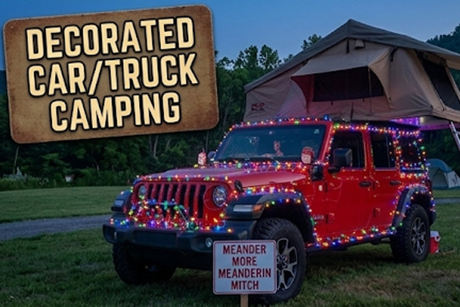 Decorated Car/Truck Camping
