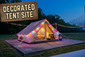 Decorated Tent Camping