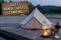 Quiet/Non Decorated Camping