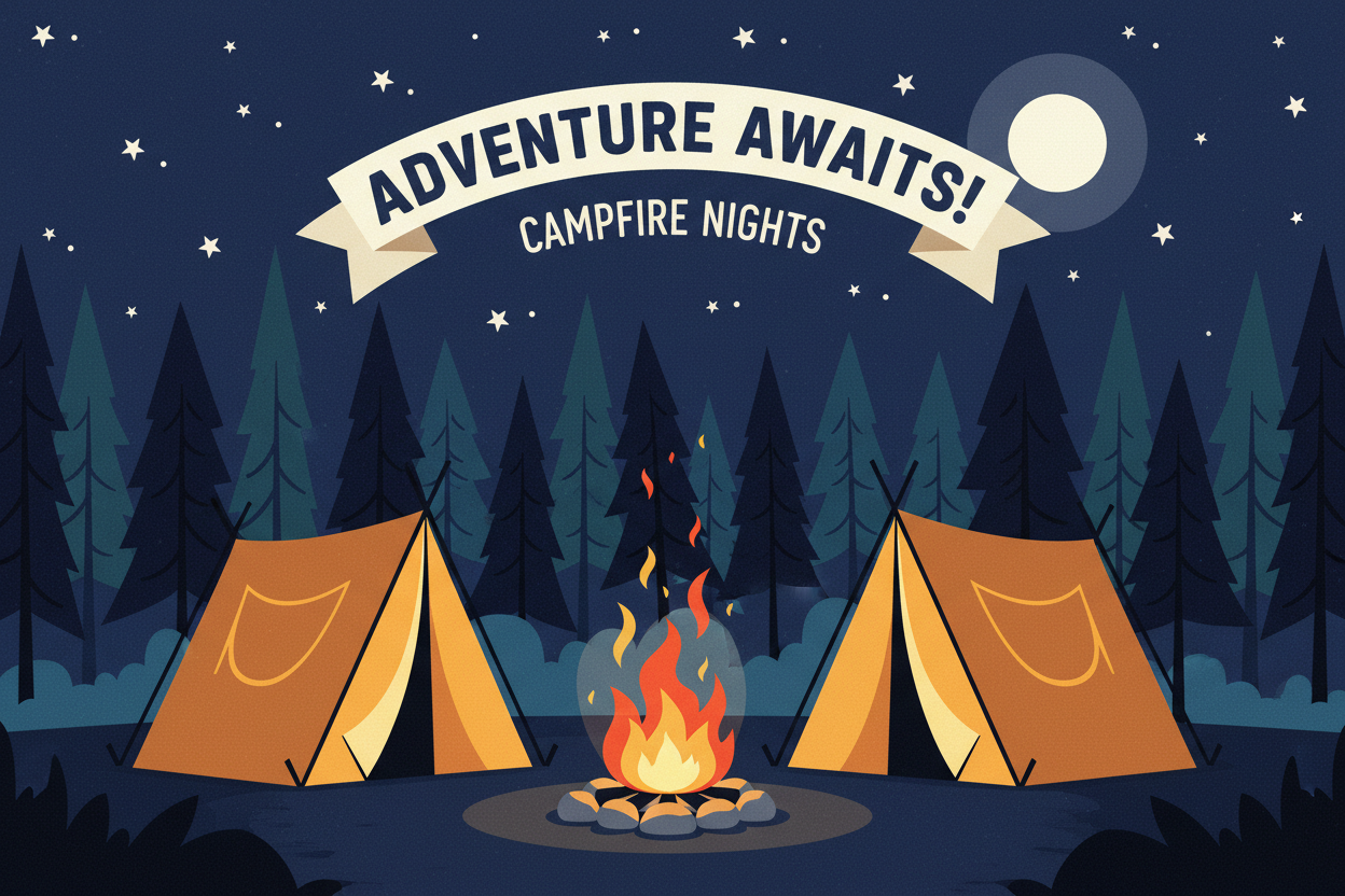 Animated Camping Night