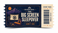 Big Screen Sleepover - One Ticket